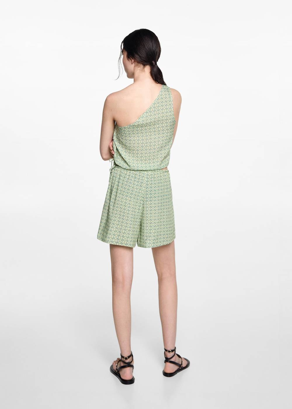 Mango Shorts mit geometrischem Print Muttertagsangebot
