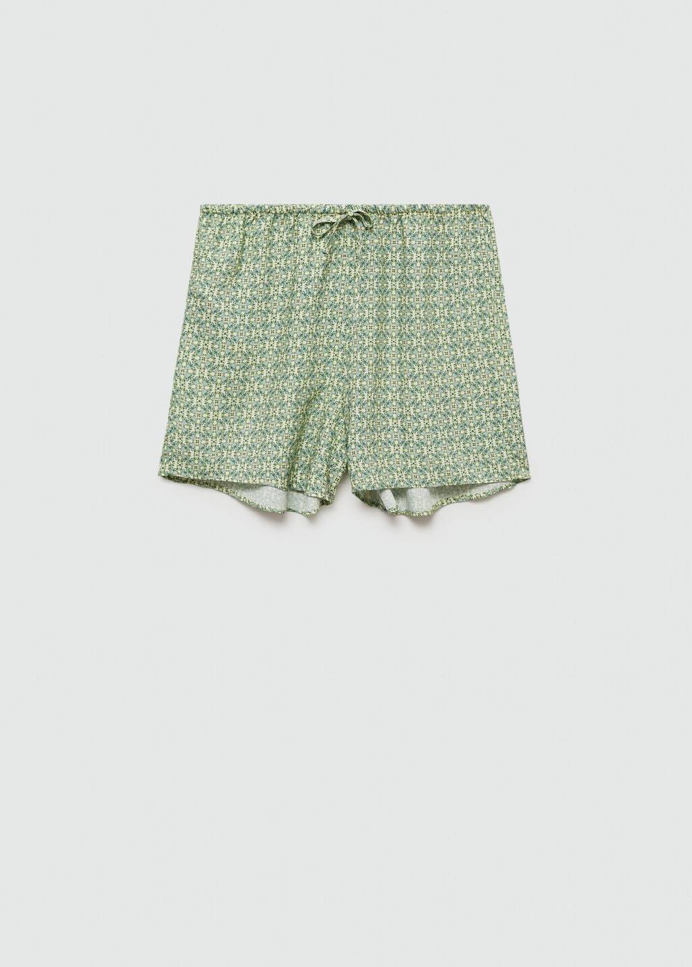 Mango Shorts mit geometrischem Print Muttertagsangebot