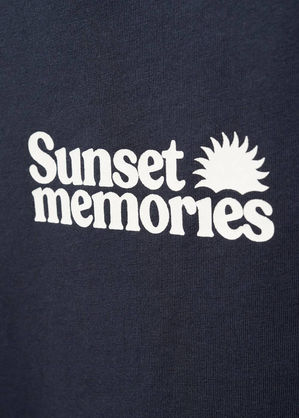 Mango T-Shirt mit Textaufdruck Online Outlet