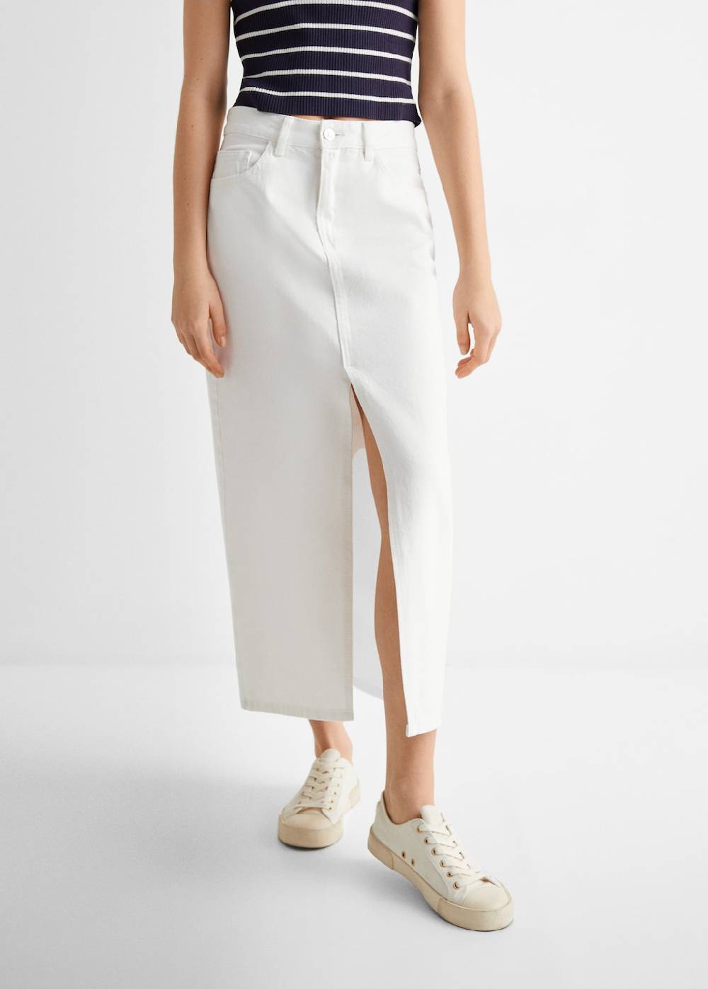 Mango Jeansrock mit Schlitz Wochenangebot