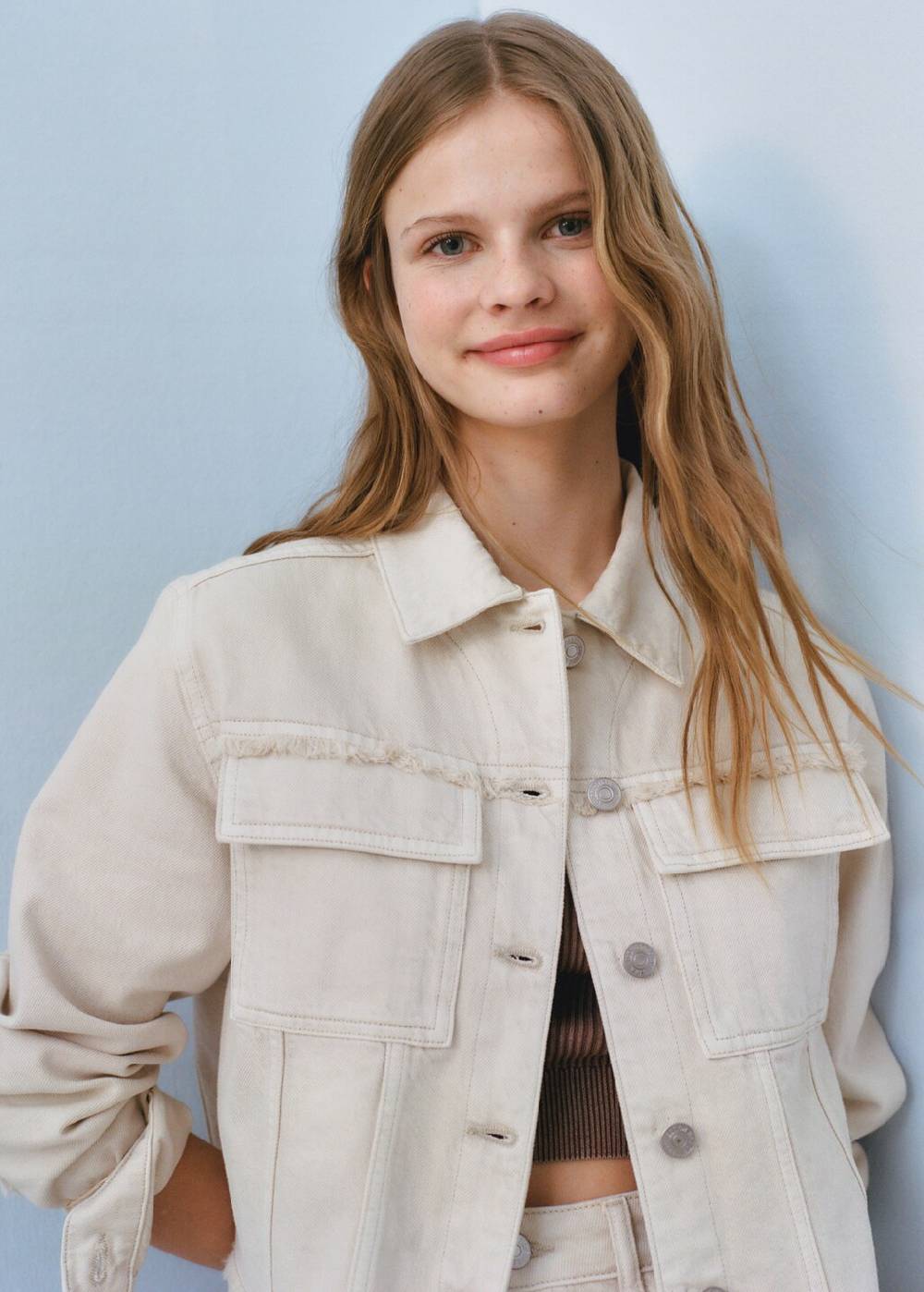 Mango Jeansjacke mit Taschen JETZT KAUFEN