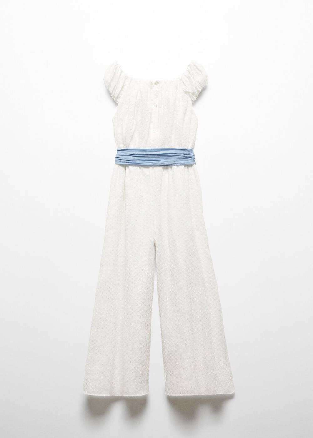 Mango Plumetis-Jumpsuit Zeitbegrenzte Promotion