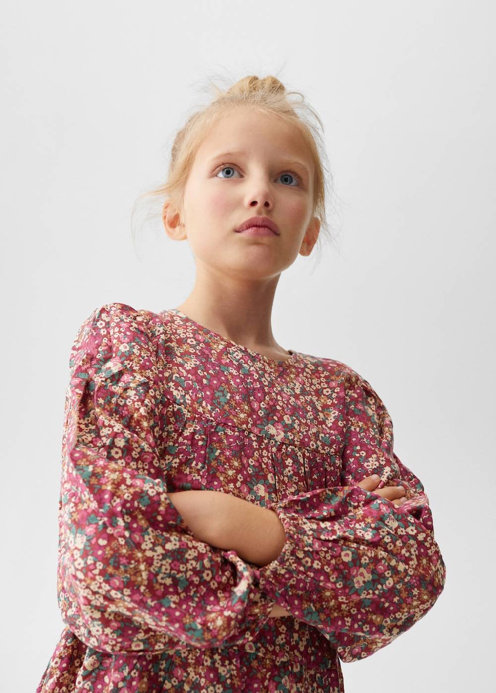 Mango Kleid mit Blumenmuster Bis zu 50% Rabatt