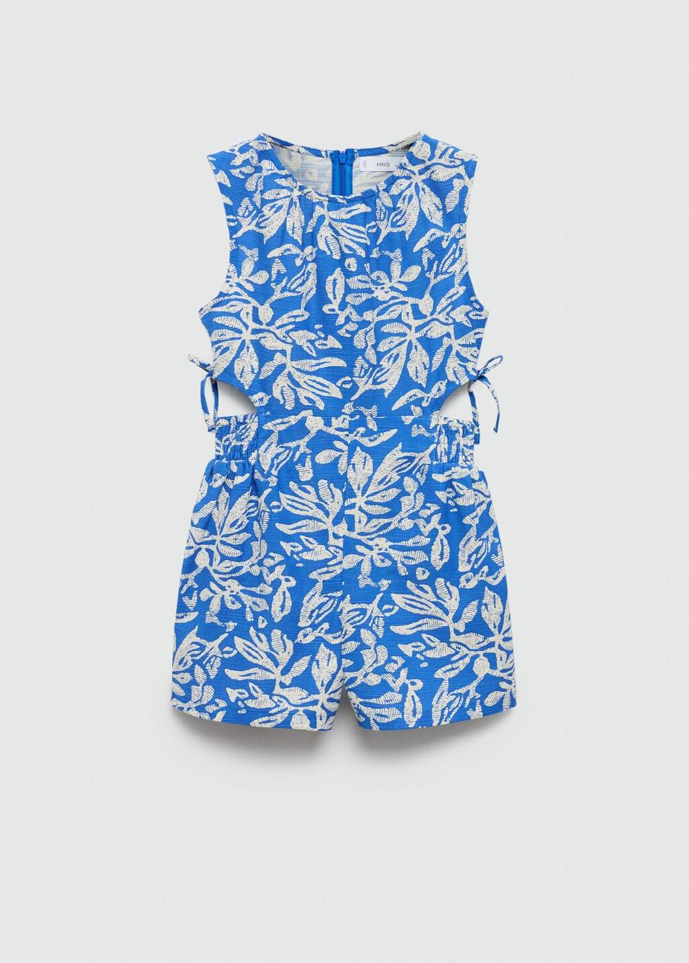 Mango Gemusterter Cut-Out-Jumpsuit Bis zu 65% Rabatt