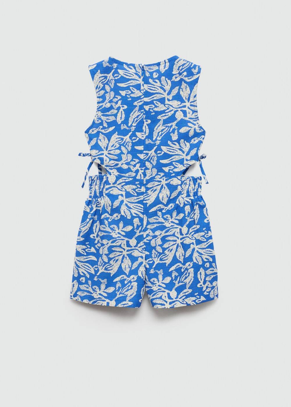 Mango Gemusterter Cut-Out-Jumpsuit Bis zu 65% Rabatt