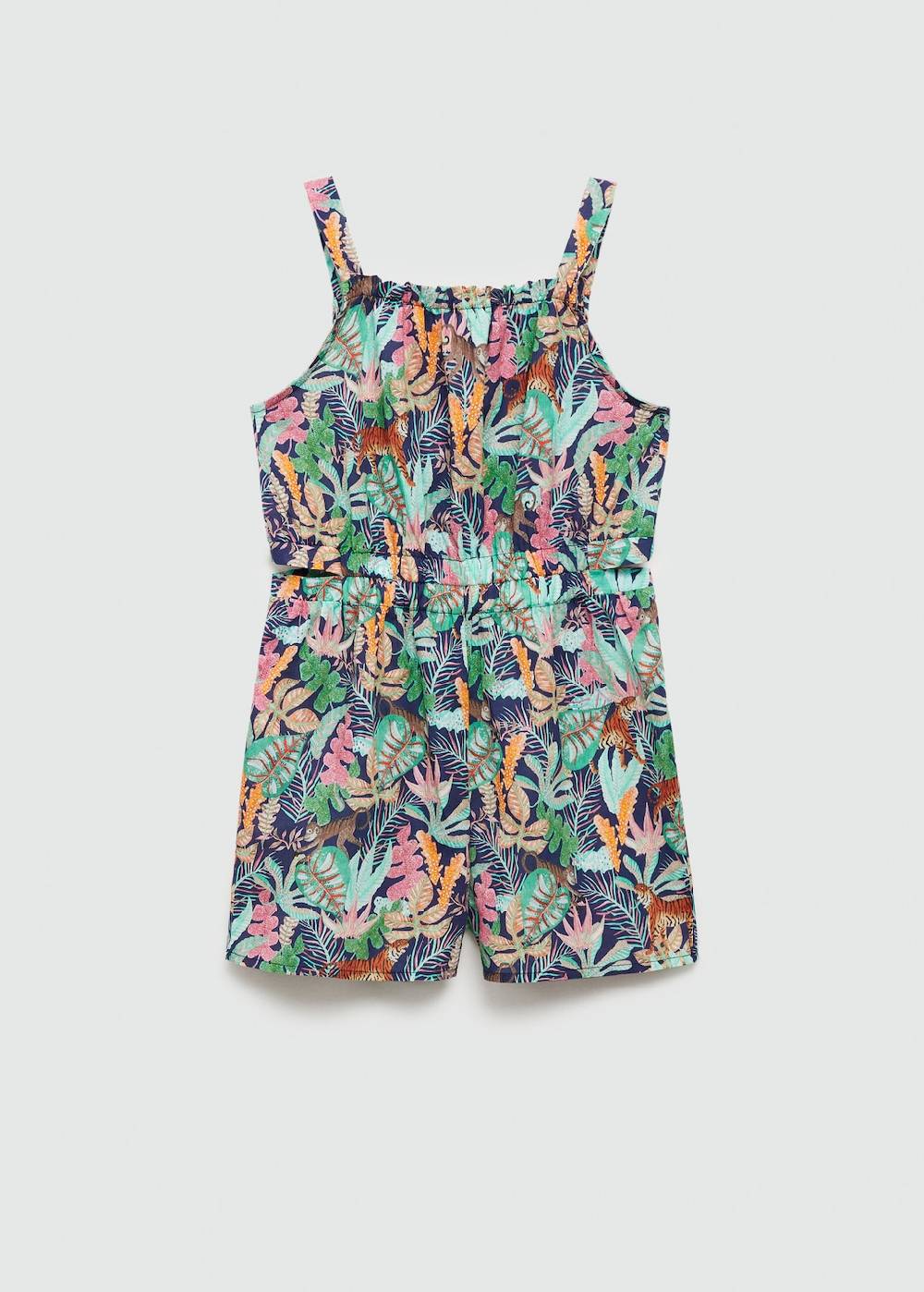 Mango Jumpsuit mit Tropen-Print Nur für heute