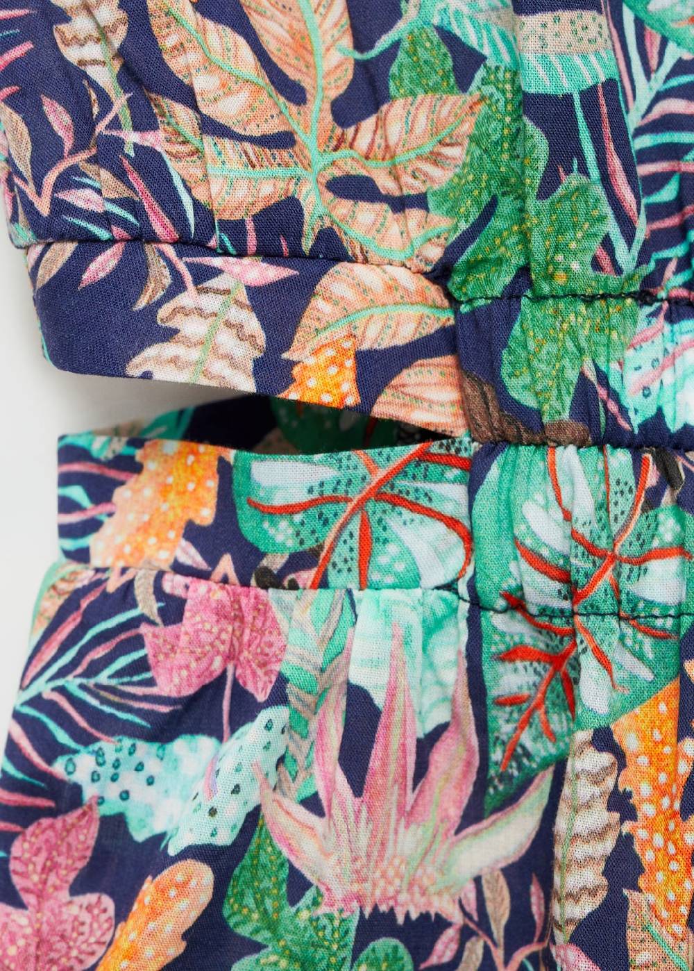 Mango Jumpsuit mit Tropen-Print Nur für heute