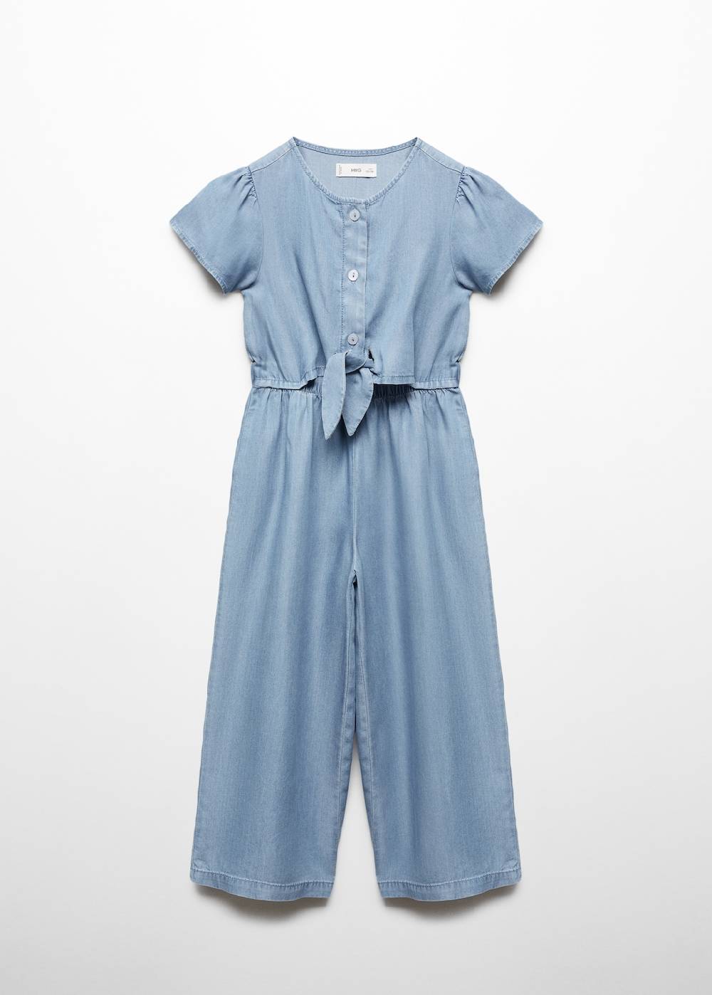 Mango Langer Jeans-Overall Sonderangebot der Fabrik