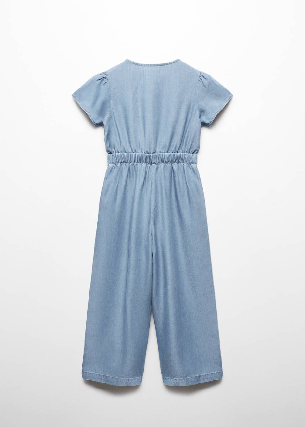 Mango Langer Jeans-Overall Sonderangebot der Fabrik
