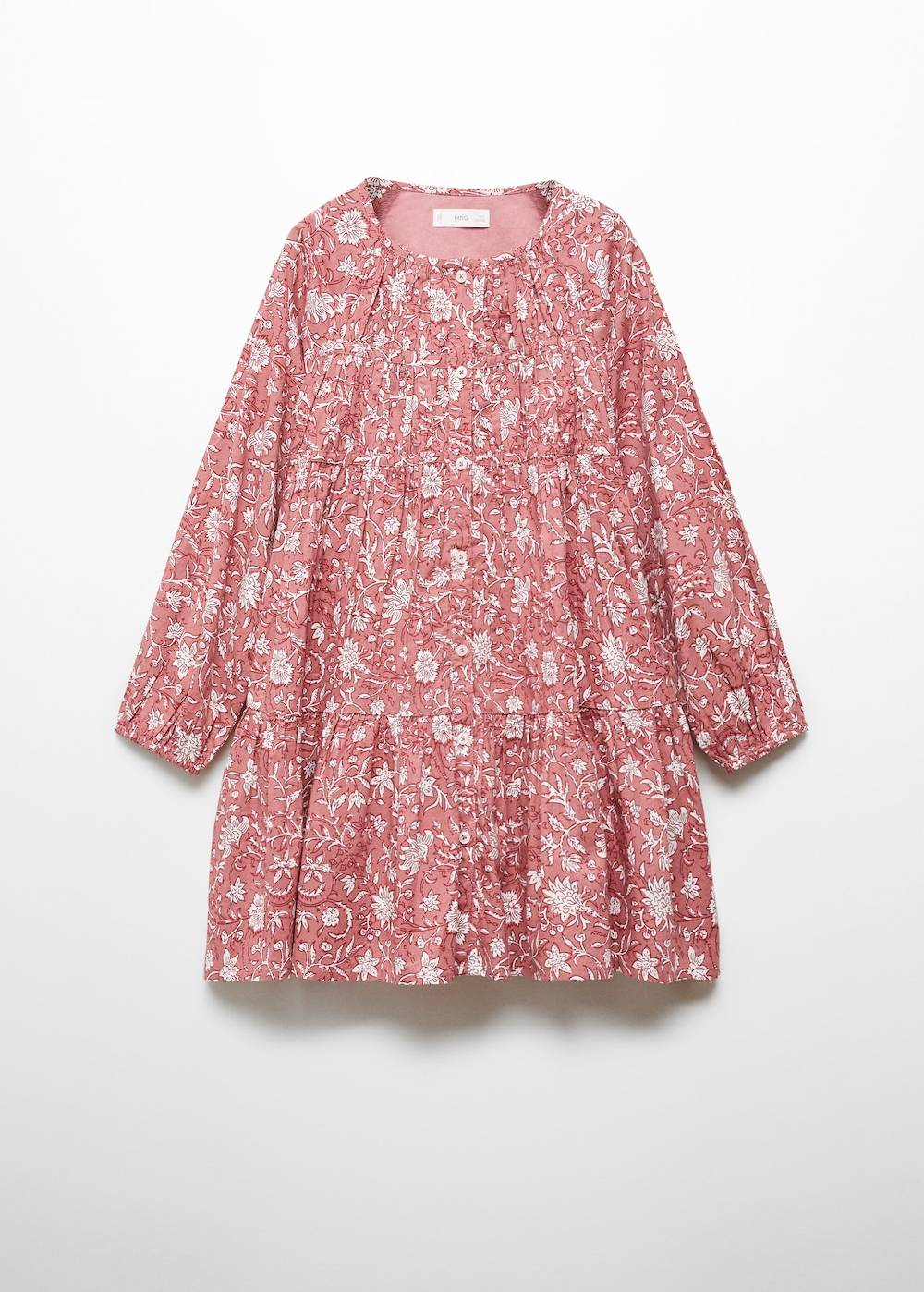 Mango Blumenkleid mit Rüschen Discount Store für neue Produkte