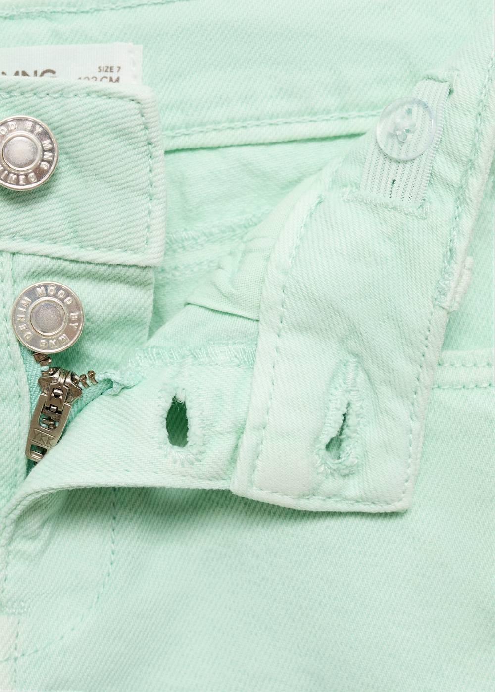 Mango Shorts mit ausgefranstem Saum Super Rabatt