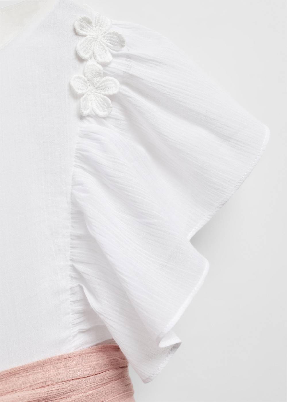 Mango Kleid aus Crinkle-Baumwolle 50% Rabatt mit kostenlosem Versand
