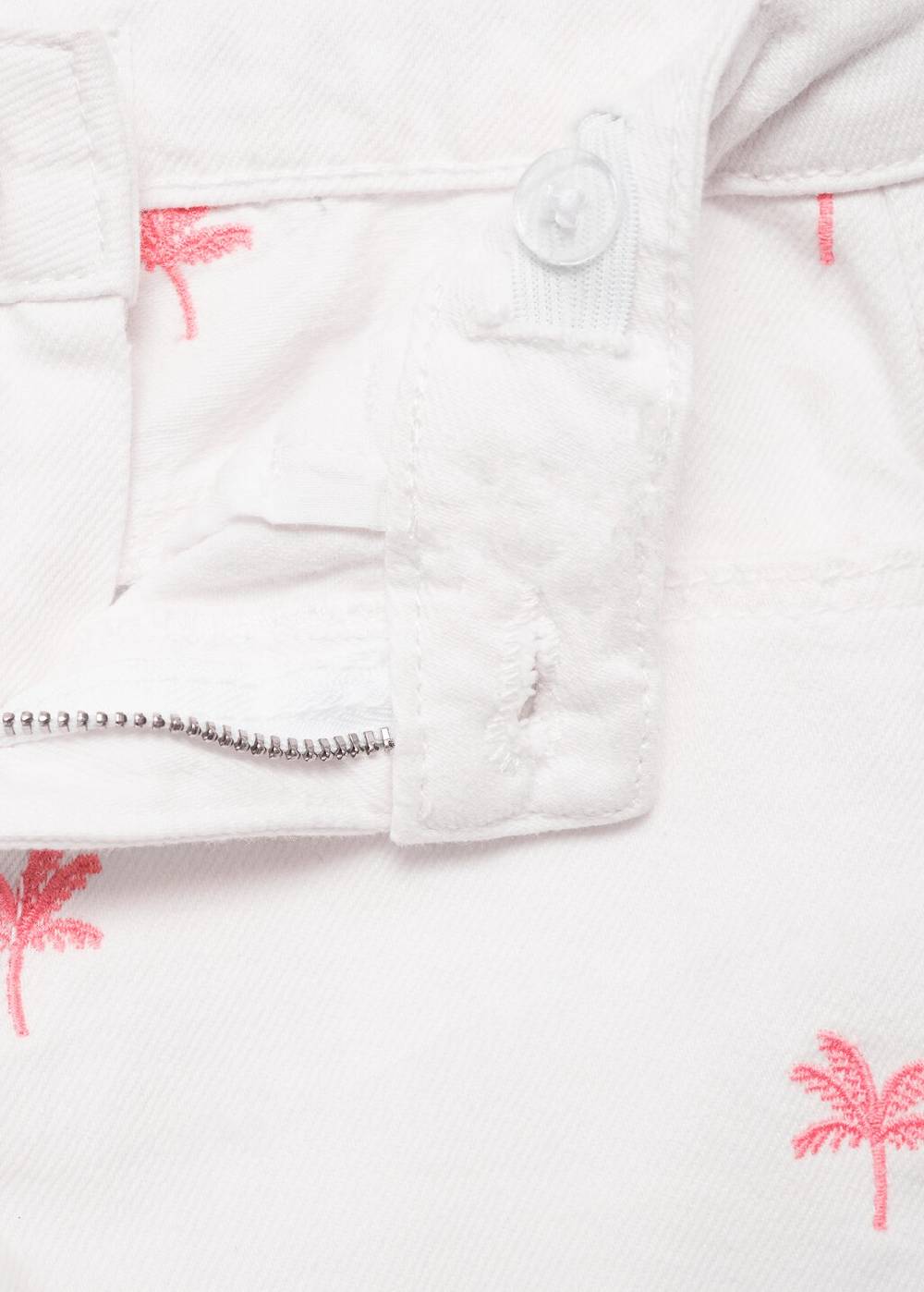 Mango Bestickte Baumwollshorts Black Friday Preise