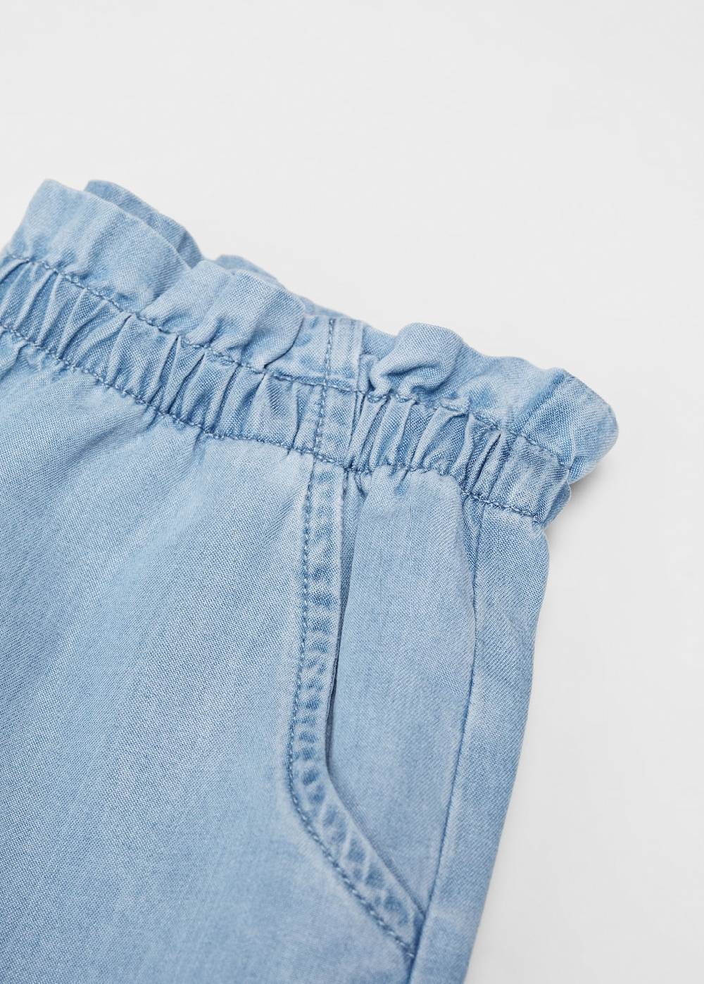 Mango Lyocell-Shorts mit Stretchbund zollfrei