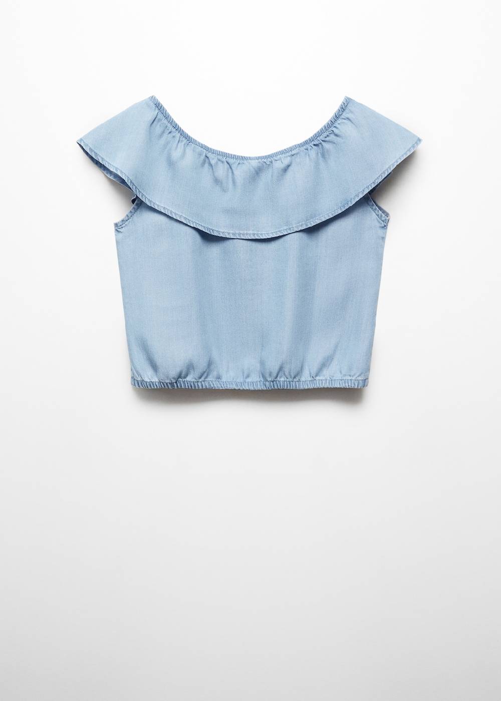 Mango Jeansbluse mit Knöpfen 50% Rabatt für begrenzte Zeit