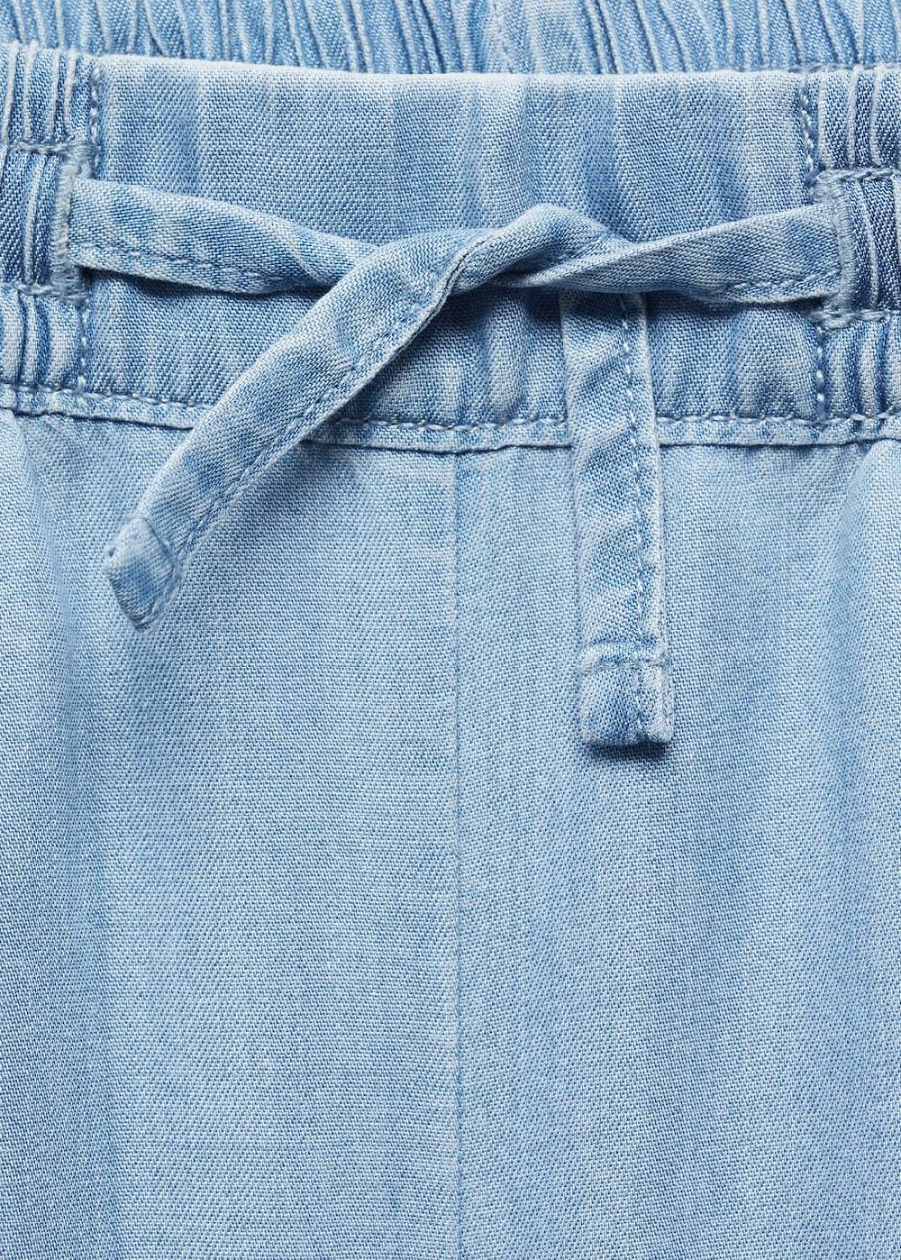 Mango Lyocell-Hose mit Stretchbund Verkauf