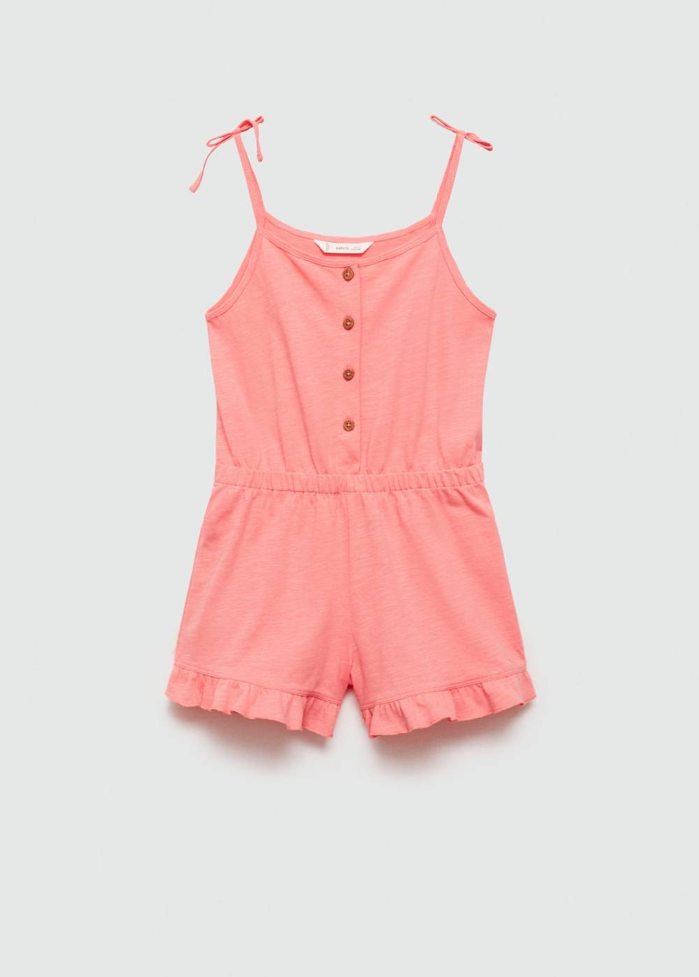 Mango Kurzer Baumwoll-Jumpsuit Blitzverkäufe
