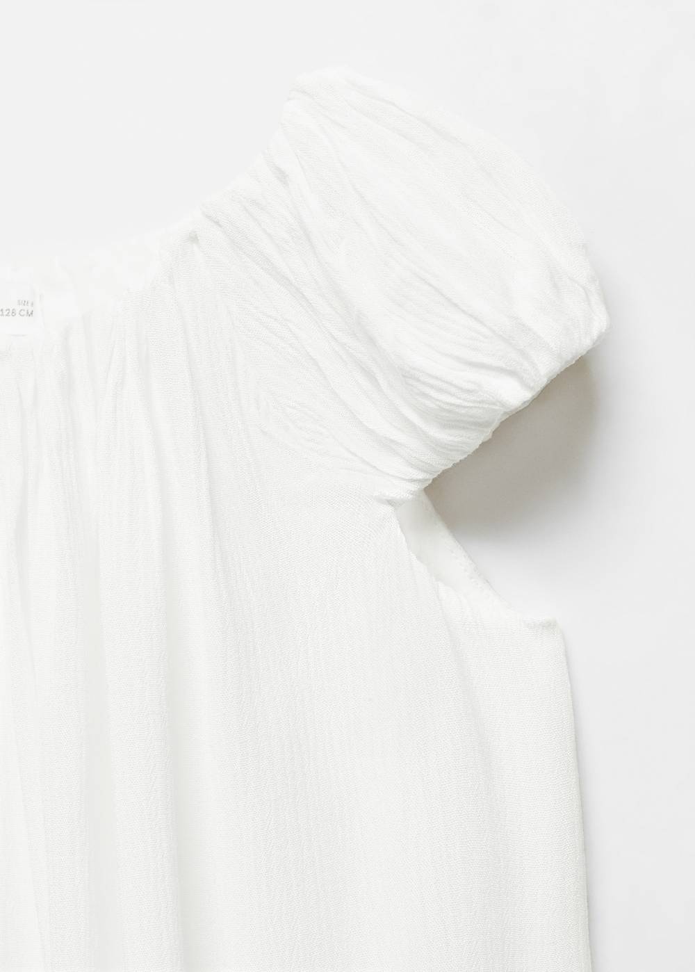 Mango Bluse mit gerafftem Detail Limitierter Zeitrabatt