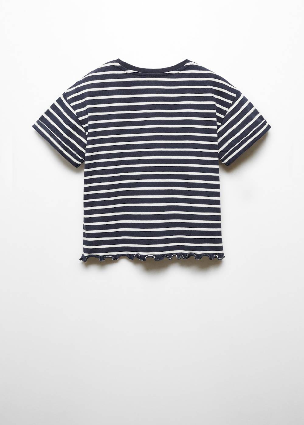 Mango Gestreiftes Baumwoll-Shirt Fabrik Onlineshop