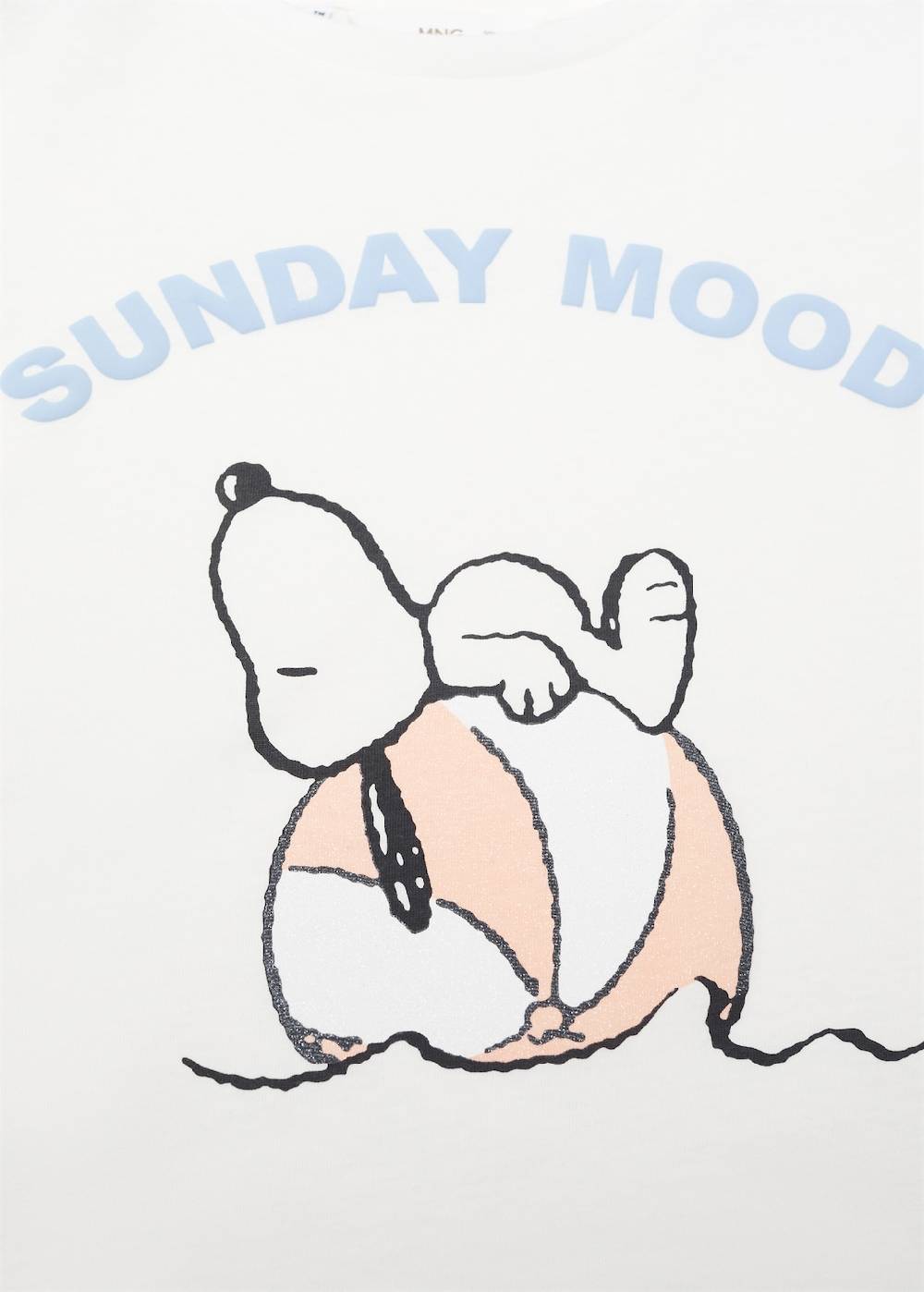 Mango Kurzer Snoopy Pyjama Großer Ausverkauf