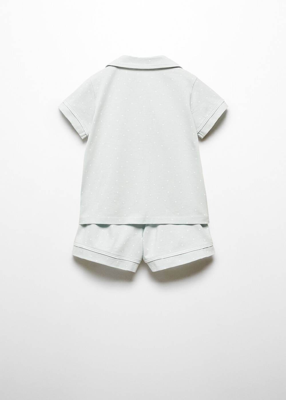 Mango Kurzer Pyjama mit Polka Dots Flash Sale