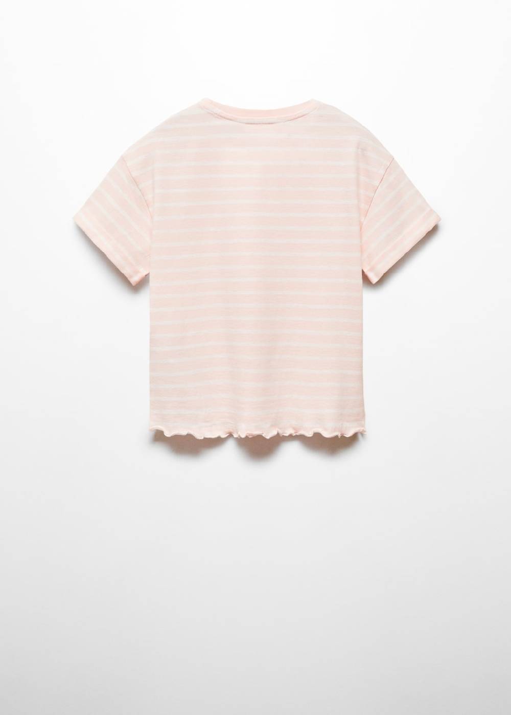 Mango Gestreiftes Baumwoll-Shirt Online Shopping