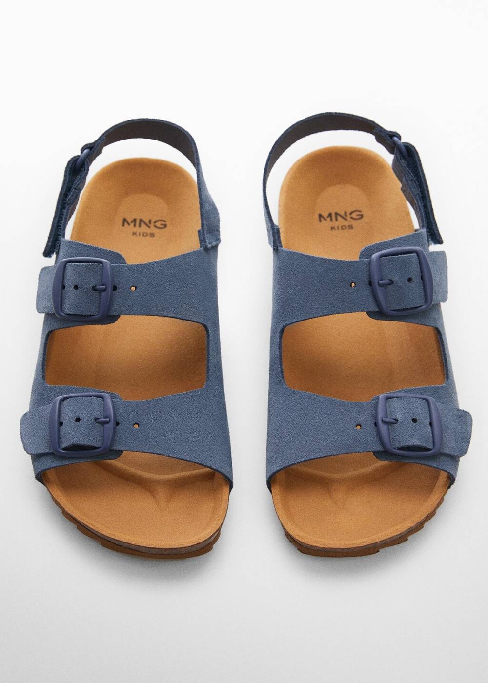 Mango Ledersandalen mit Schnallen Exklusivangebot