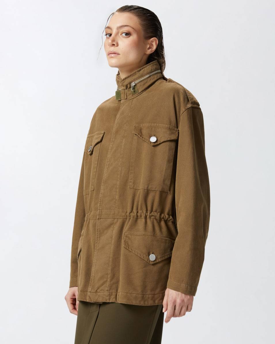Pinko Utility-Hemdjacke aus Baumwolle 50% Rabatt mit kostenlosem Versand
