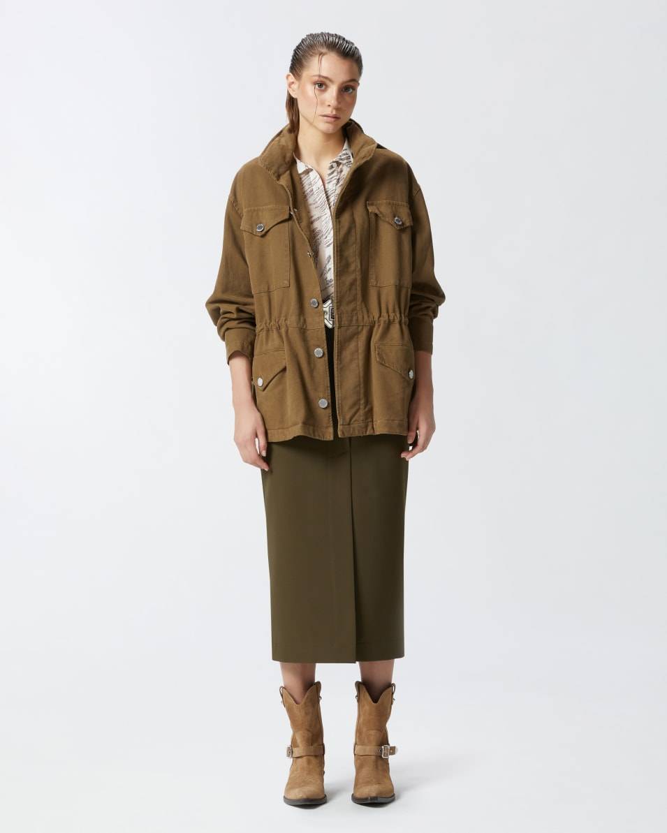 Pinko Utility-Hemdjacke aus Baumwolle 50% Rabatt mit kostenlosem Versand