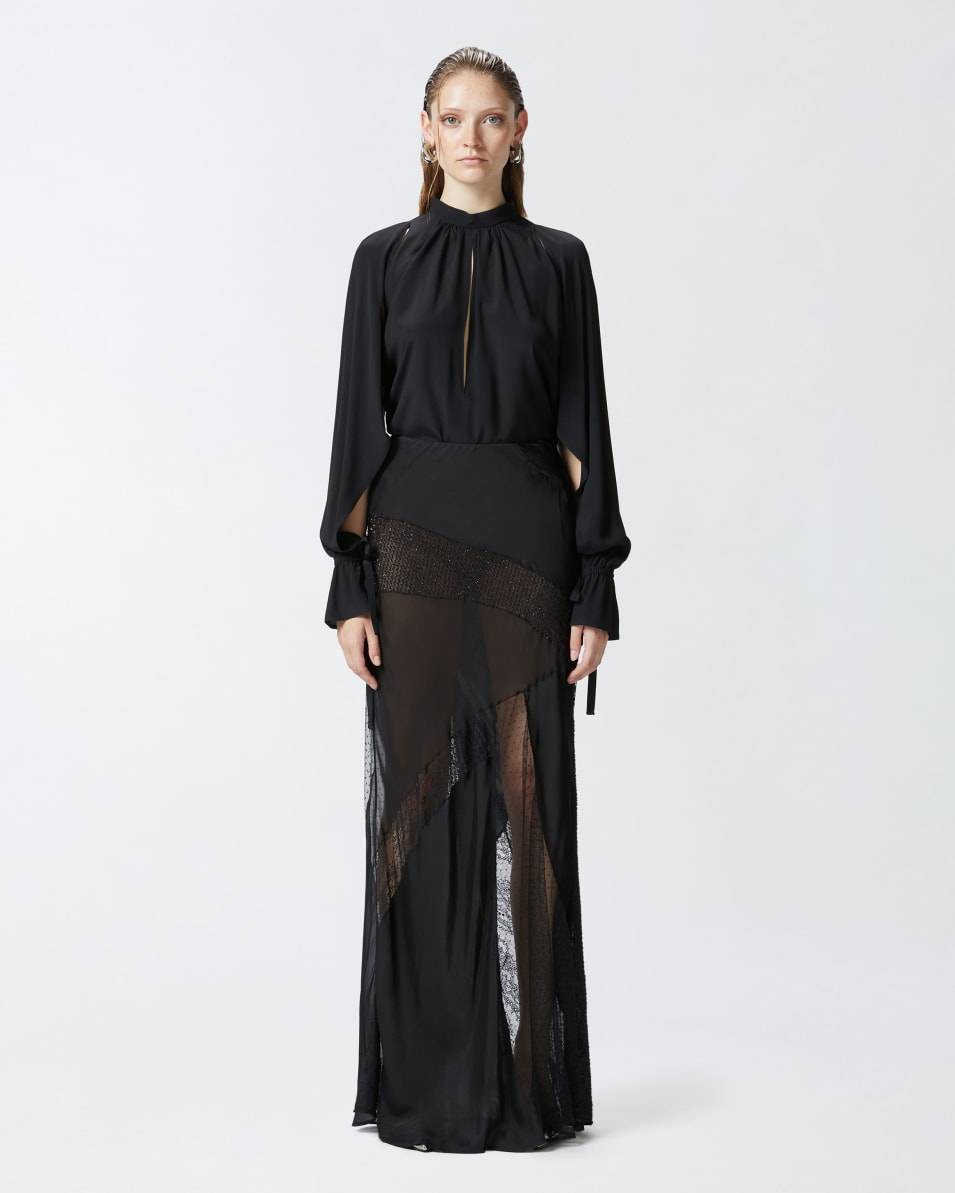 Pinko Eleganter Patchwork-Rock Weihnachtsangebot