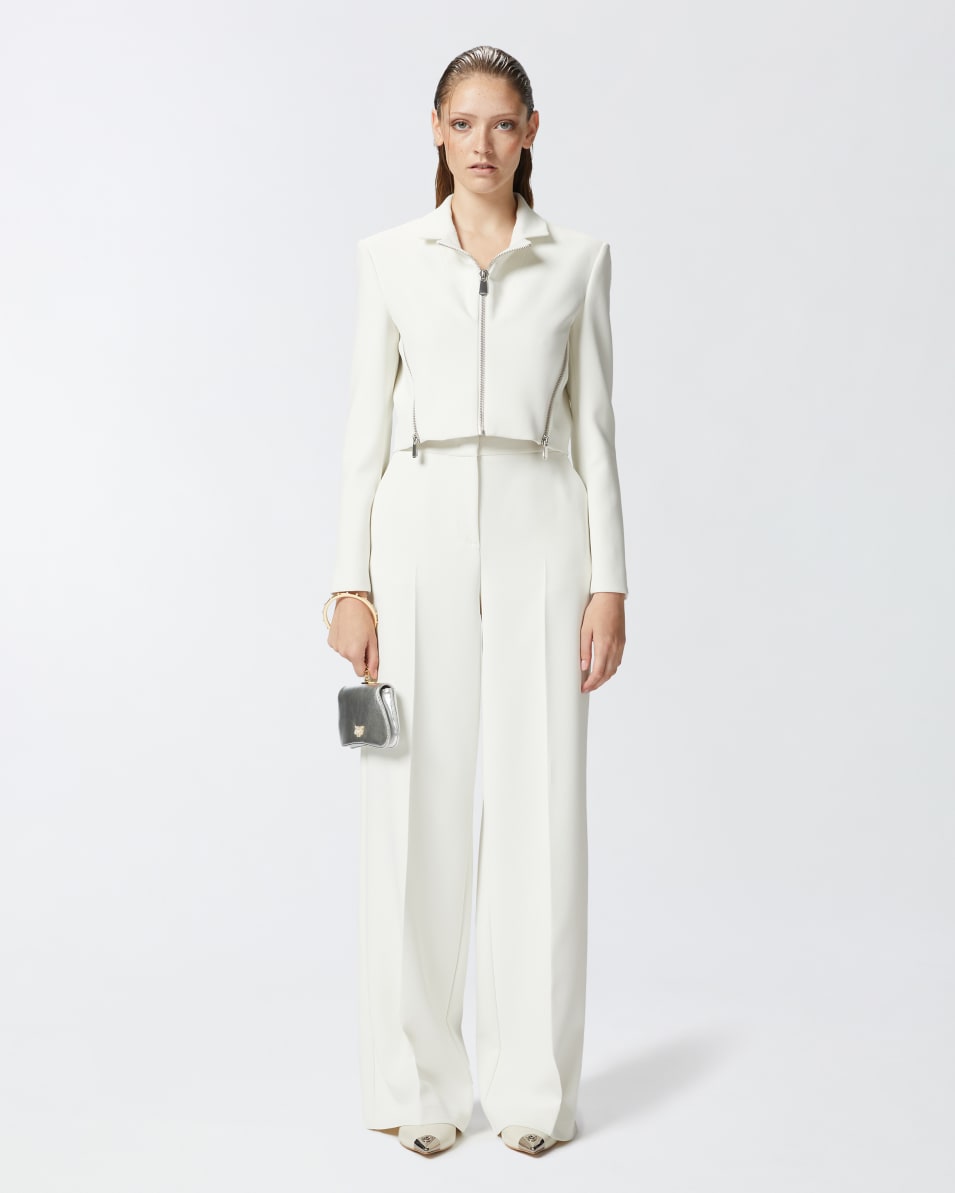 Pinko Elegante Palazzo-Hose aus Crêpe Discount Store für neue Produkte