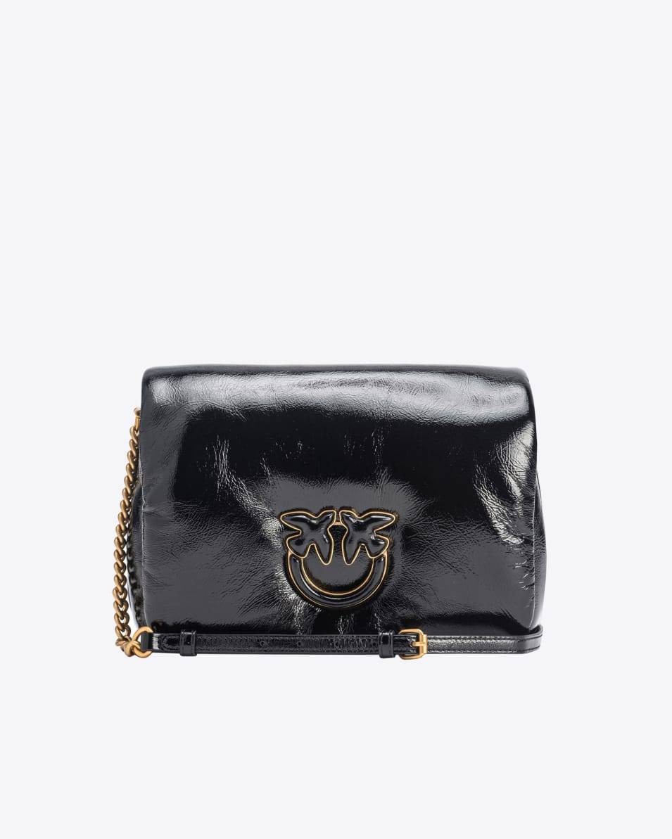 Pinko Classic Love Bag Click Puff soft Knautschlack Muttertagsangebot