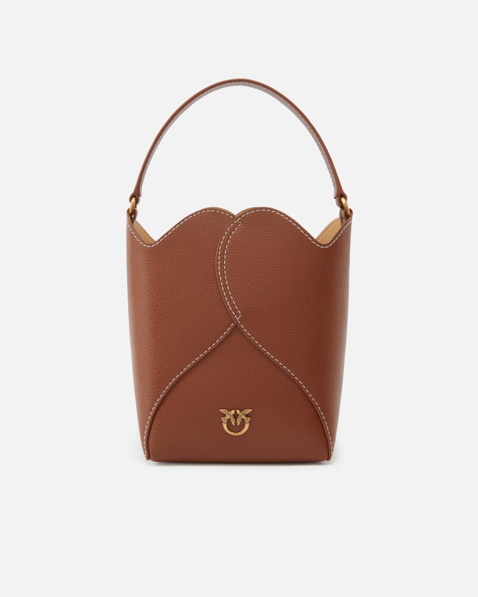 Pinko Mini Beuteltasche Heart aus Leder mit Schulterriemen JETZT KAUFEN
