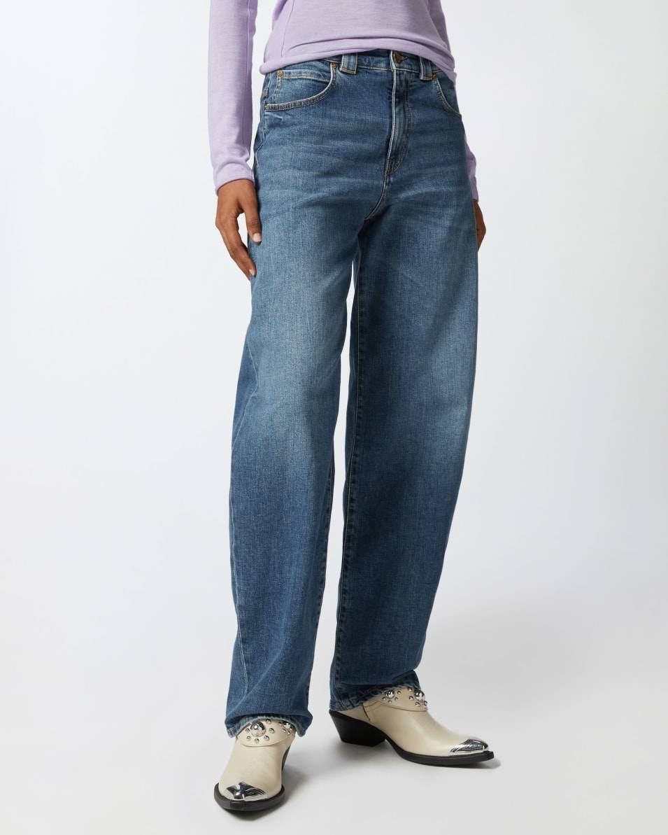 Pinko Jeans Egg Shape Vintage-Denim Nur für heute