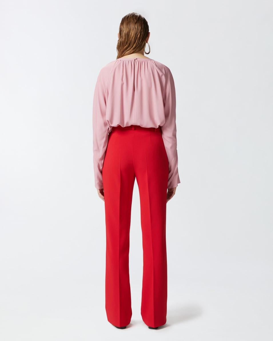 Pinko Fließende Bluse mit V-Ausschnitt 50% Rabatt mit kostenlosem Versand
