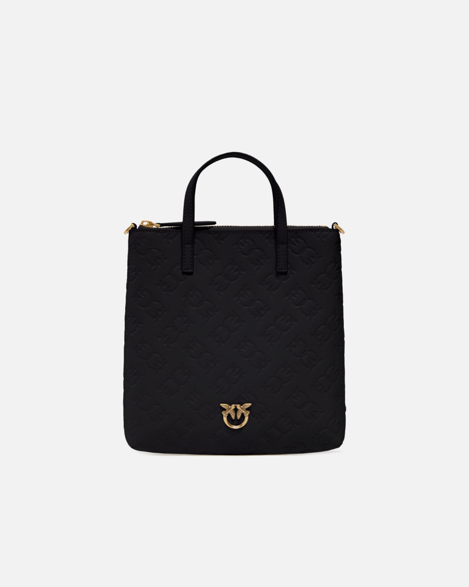 Pinko Mini Shopper Monogramm-Logo Top Angebot
