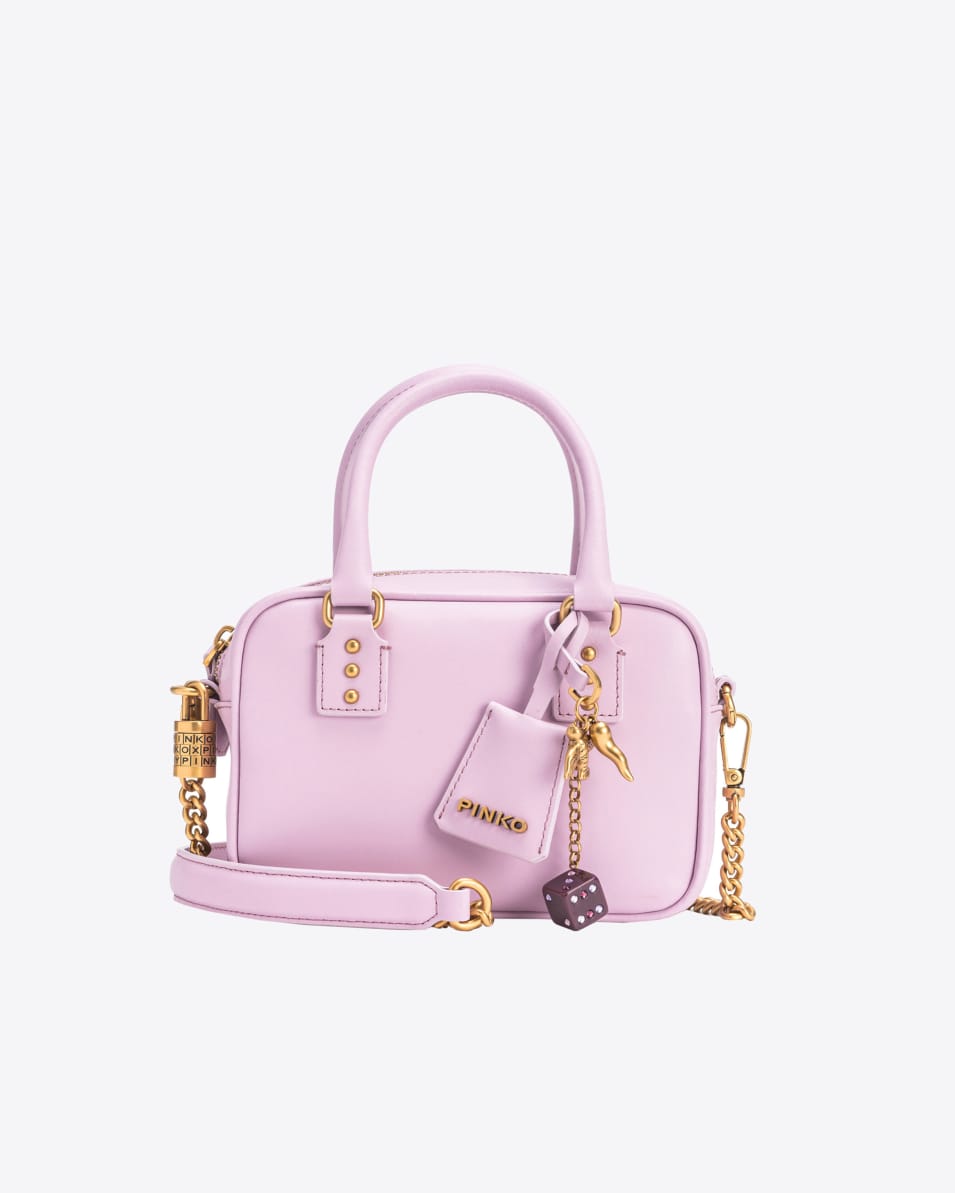 Pinko Mini Bowling Bag aus Leder Bestseller