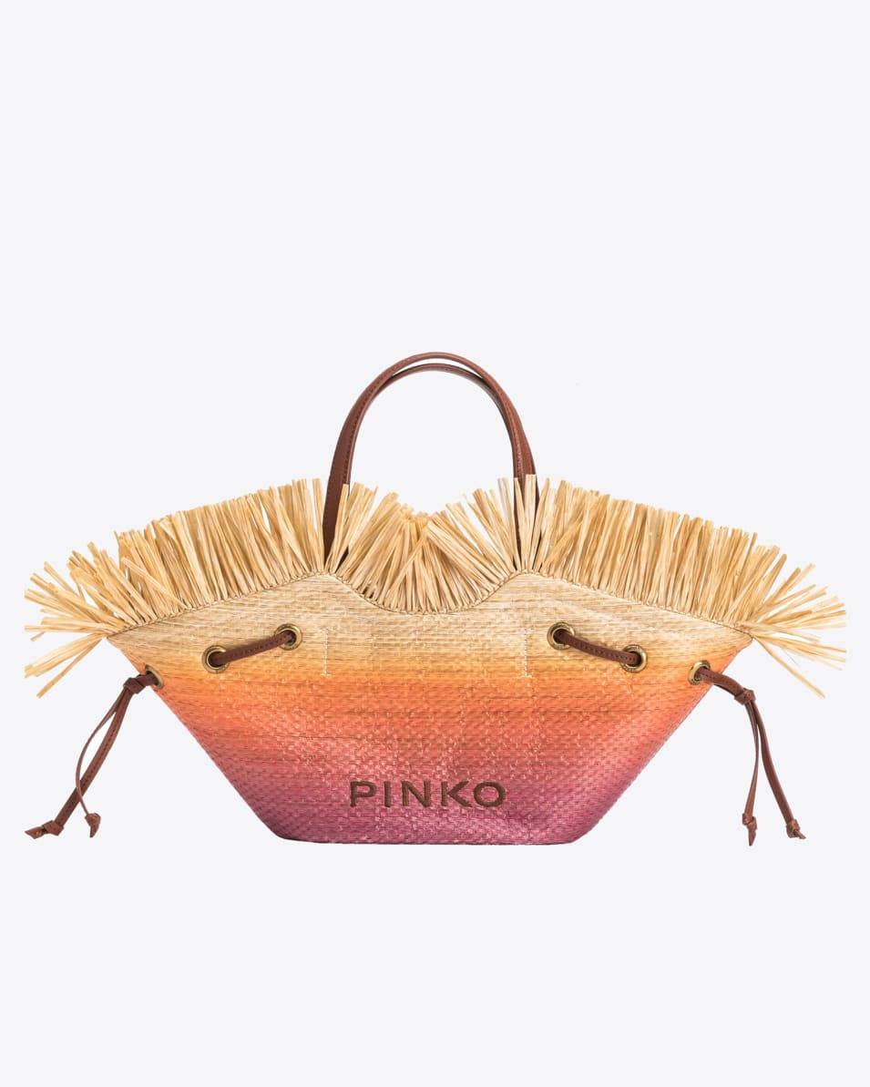 Pinko Small Pagoda Shopper Bast Verlaufsoptik Weihnachtsangebot