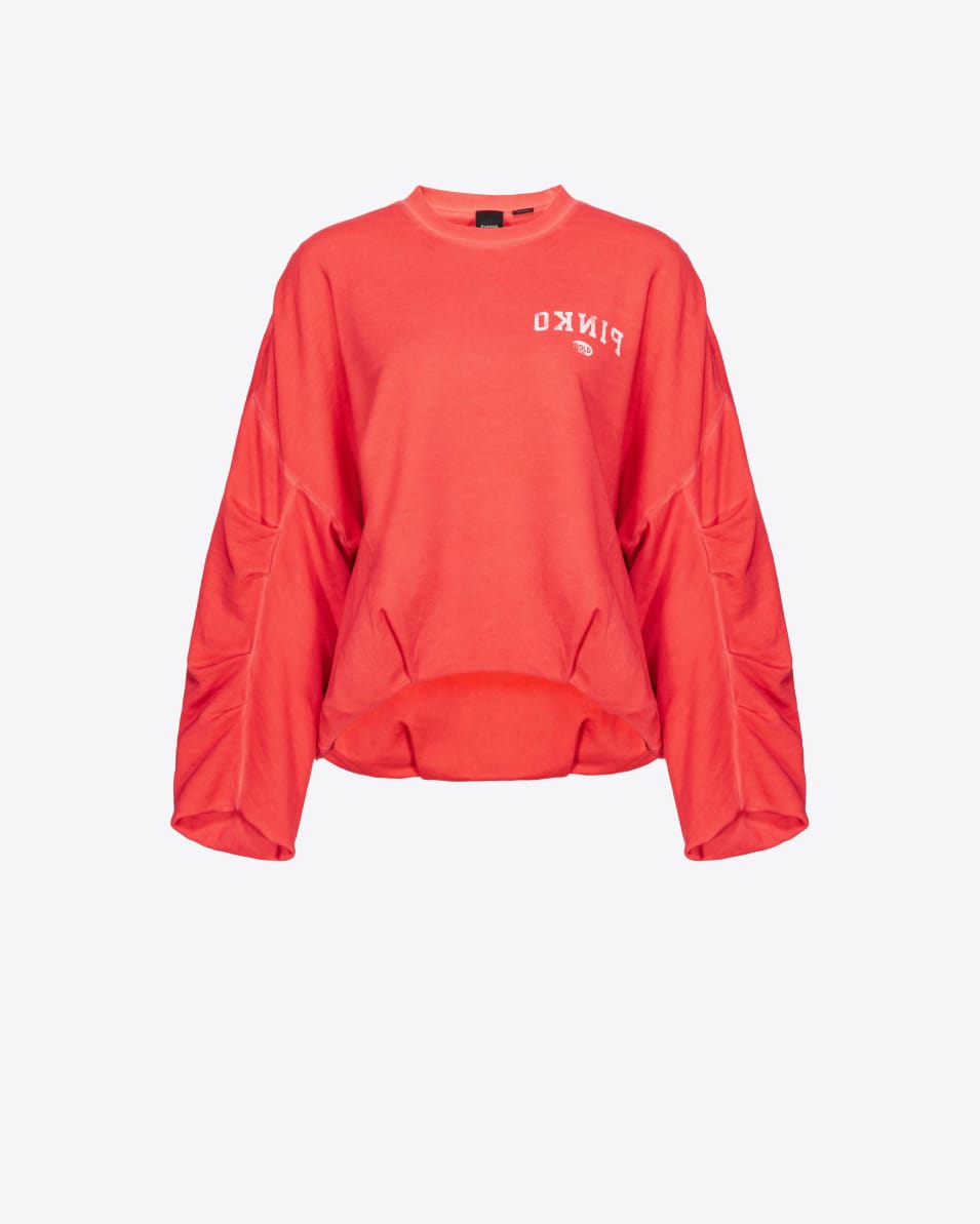 Pinko Oversize-Sweatshirt Logoprint Valentinstagsangebot