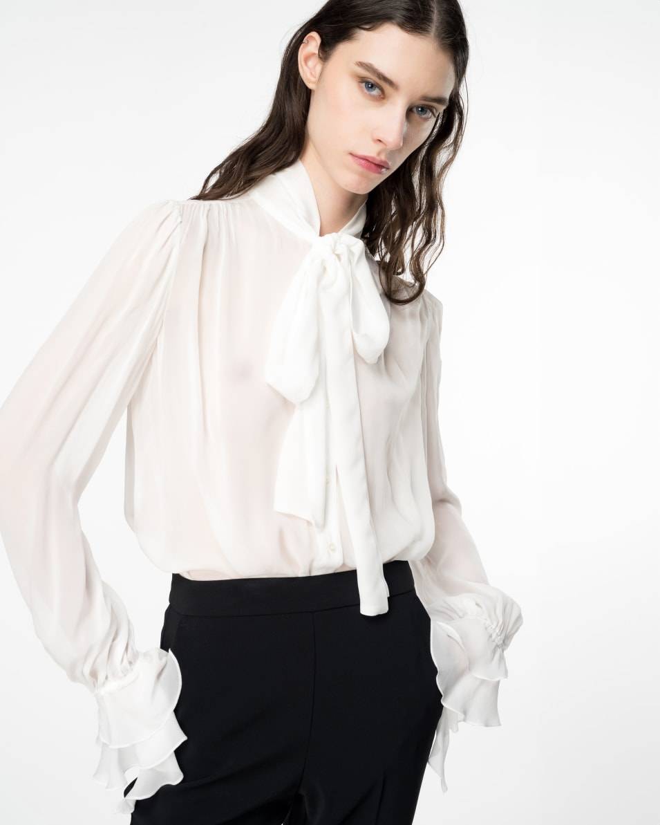Pinko Slim-Hose aus Stretch-Crêpe Blitzangebot