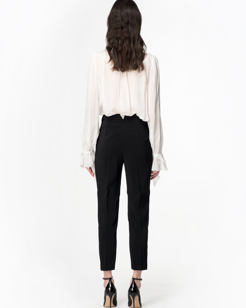 Pinko Slim-Hose aus Stretch-Crêpe Blitzangebot