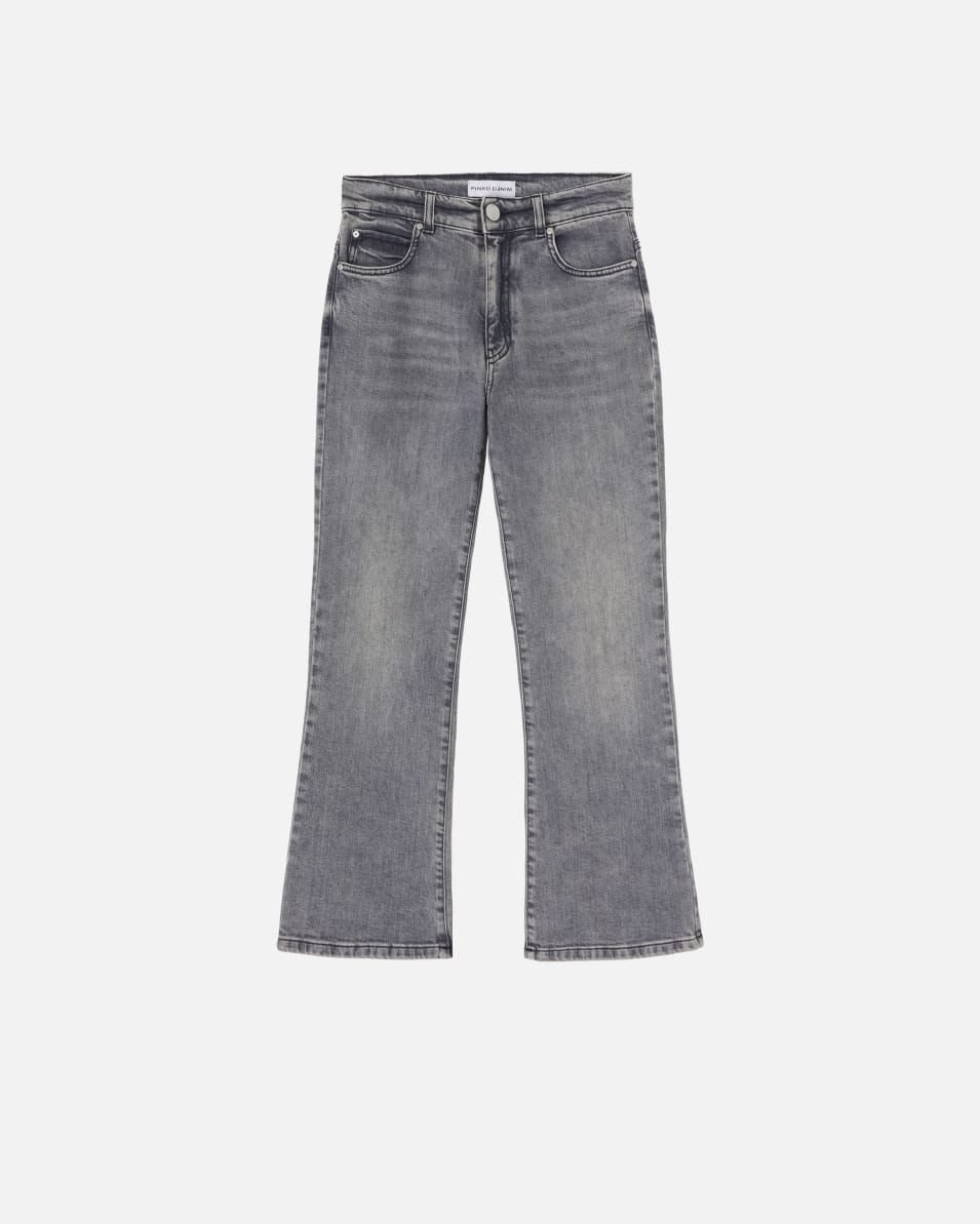 Pinko Bootcut-Jeans in Vintage-Grau Speichern exportieren