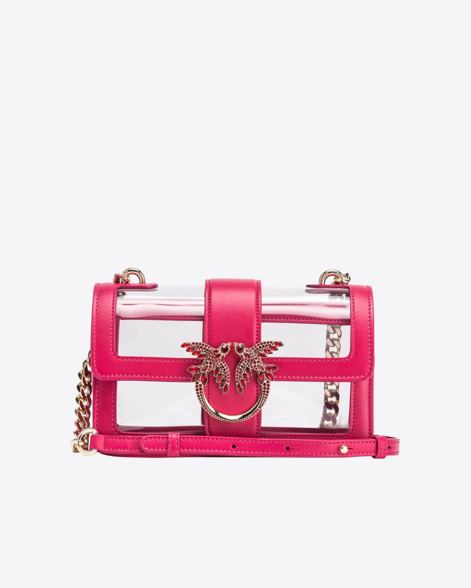 Pinko Mini Love Bag One Light transparent PINKO Galleria Günstig kaufen