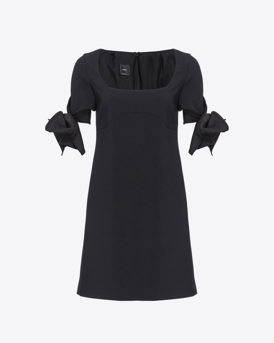 Pinko Minikleid mit Schleife an den Ärmeln Neueste Stile