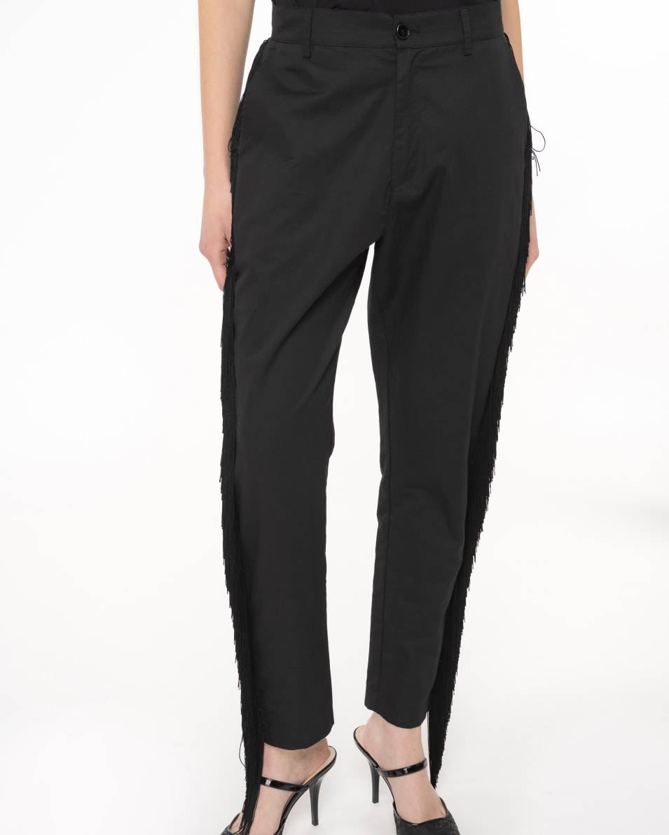 Pinko Hose mit Seitenfransen Nur für heute