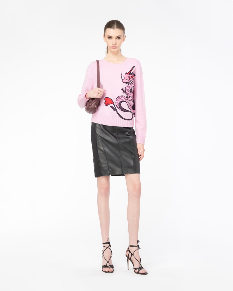 Pinko Pulli Drachenstickerei Sonderangebot der Fabrik