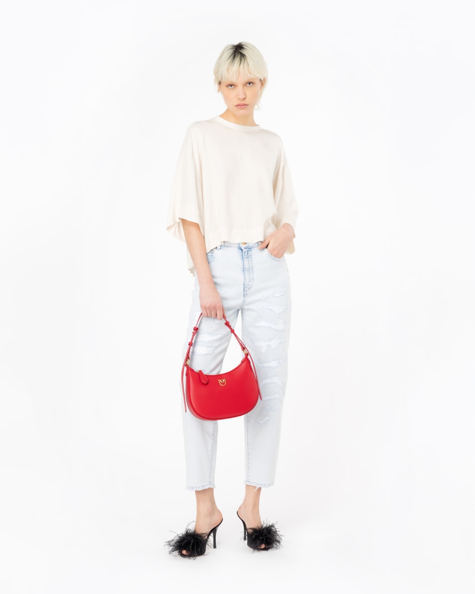 Pinko Jeans Straight Denim mit Rissen Tägliche Deals