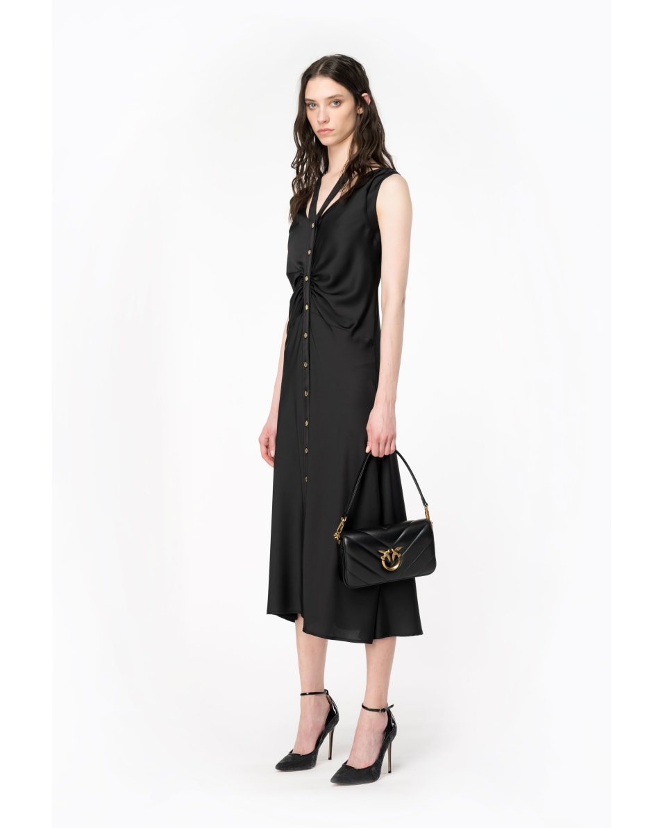 Pinko Midikleid aus mattem Satin Wochenangebot