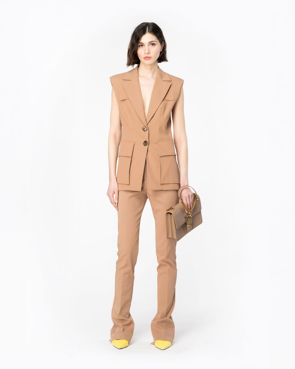 Pinko Westenblazer Trikotine Stretch Bis zu 60% Rabatt