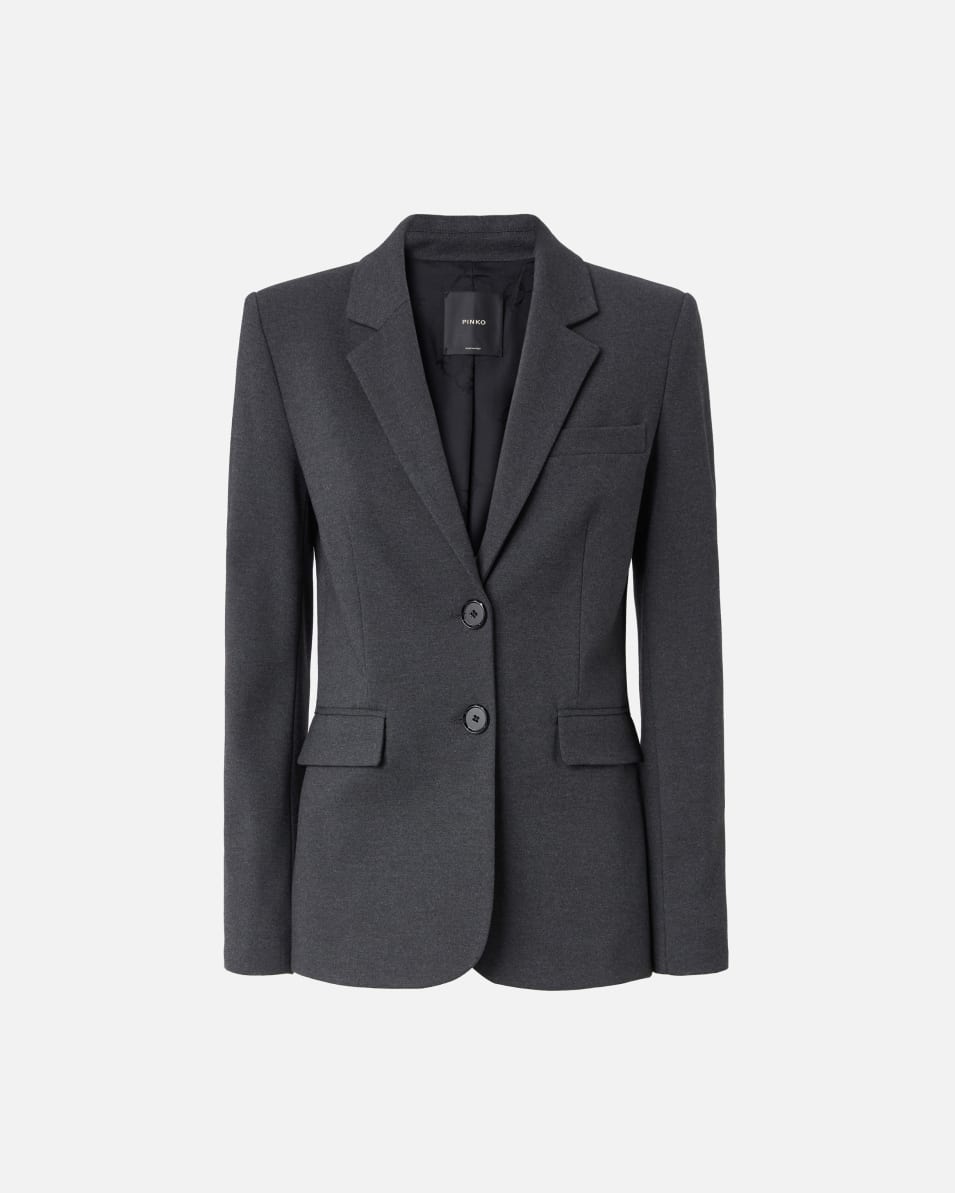 Pinko Einreihiger Blazer mit strukturierten Schultern Fabrik Onlineshop
